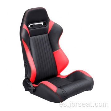 PVC ajustable negro y amarillo con asiento para el automóvil